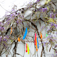 Glicine colorato in un'officina di Mulhouse